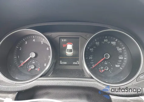 2018 Volkswagen Passat 2.0T Se from USA, damaged, VIN 1VWBA7A36JC022914